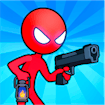 Red Stickman vs Monster School 2